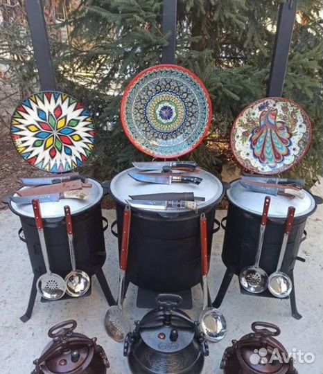 Казан чугунный узбекский оригинал г.Наманган 3-225