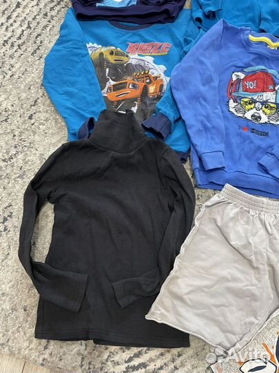 Одежда пакетом на мальчика 110-116