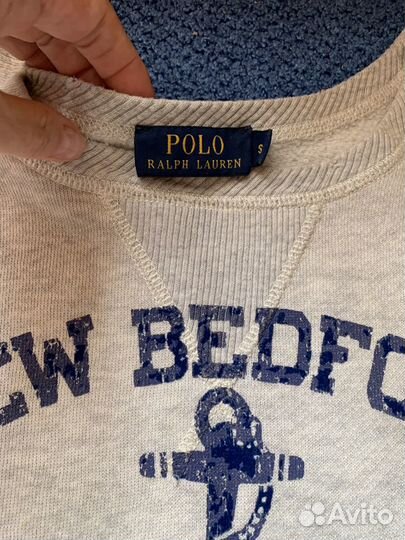 Polo ralph lauren зип худи белая