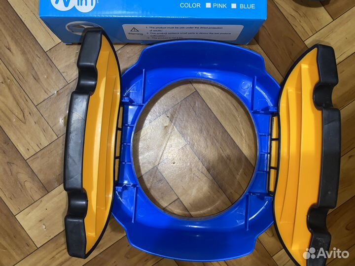 Переносная сидушка на унитаз детс/дорожный туалет