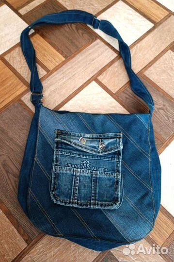 Сумка джинсовая handmade