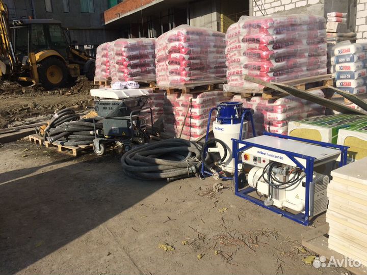 Аренда штукатурной станции