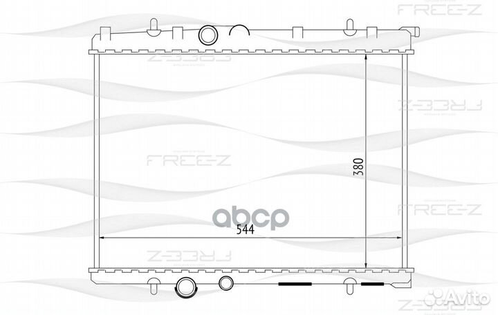Радиатор KK0177 free-Z