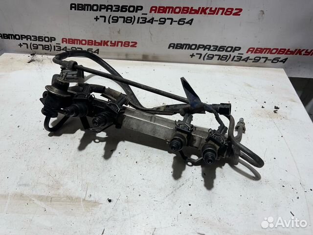 Топливная рампа форсунки ваз 2110 2111 2112 Лада