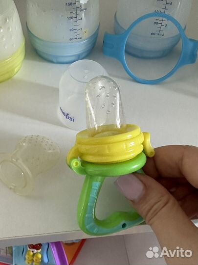 Детские бутылочки mam,сушилка,ниблер