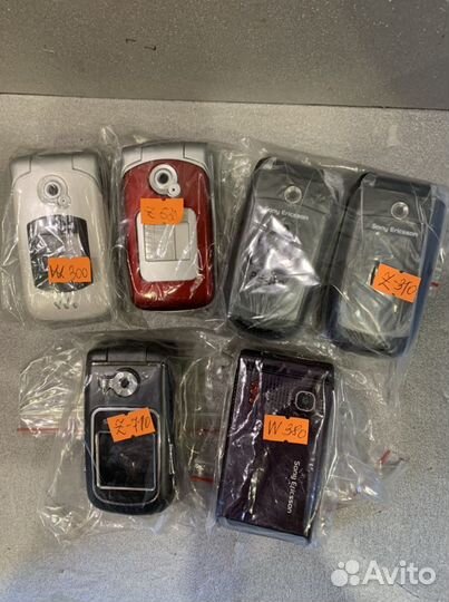 Корпуса на Soni ericsson W-300, W-380, Z-530, Z-71