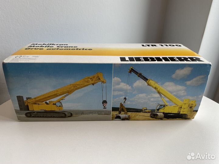 1/50 Модель крана liebherr LTR 1100