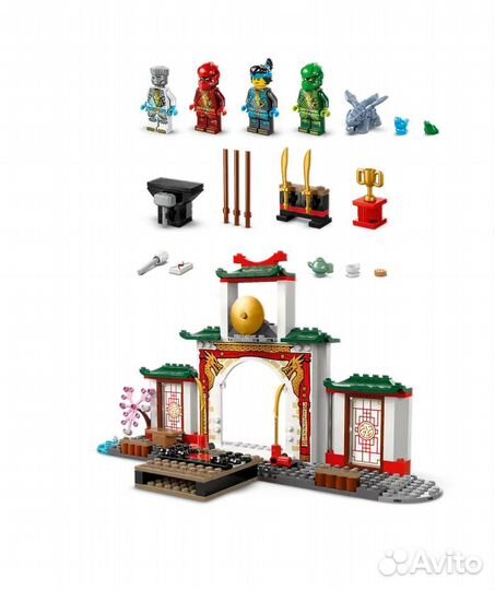 Lego Ninjago Храм Кружитцу ниндзя 71831