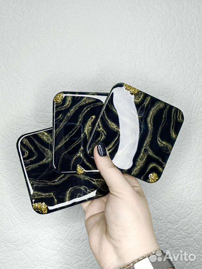 Подстаканники из эпоксидной смолы