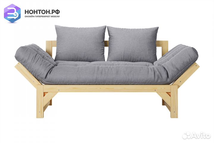 Диван кушетка Амбер светло-серый