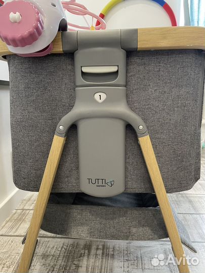 Кроватка tutti bambini cozee + колеса+ качалка