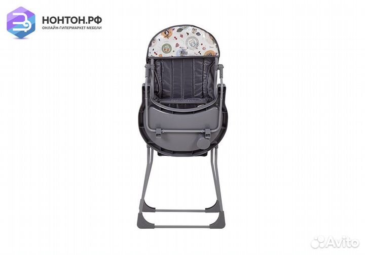 Стульчик для кормления Selby 152 совы серый