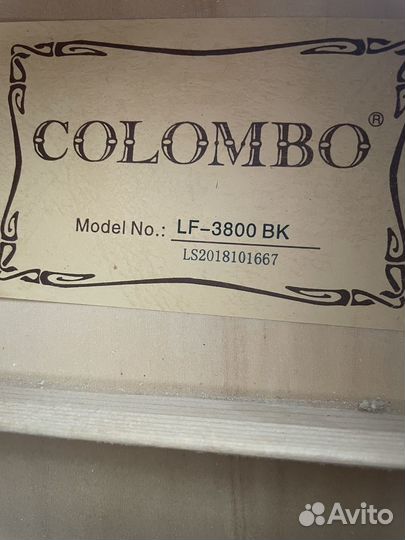 Акустическая гитара colombo Lf-3800 BK