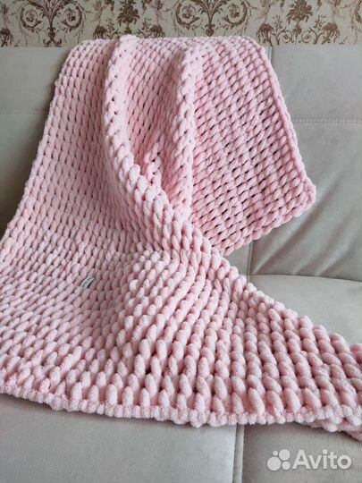 Новый плюшевый плед