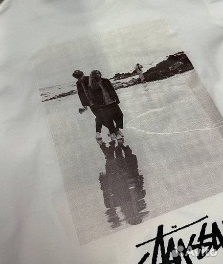 Футболка Stussy Low Tide White оригинал