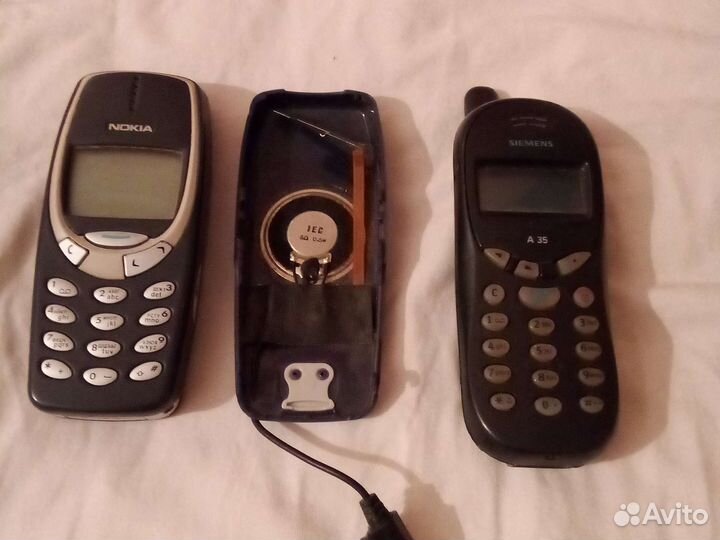 Телефон nokia 3310 и siemens а 35