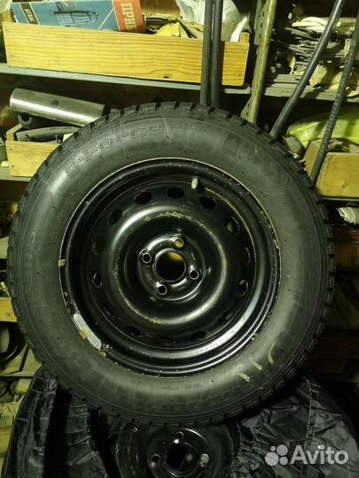 Bf goodrich 195 65 R15 диски+колпаки
