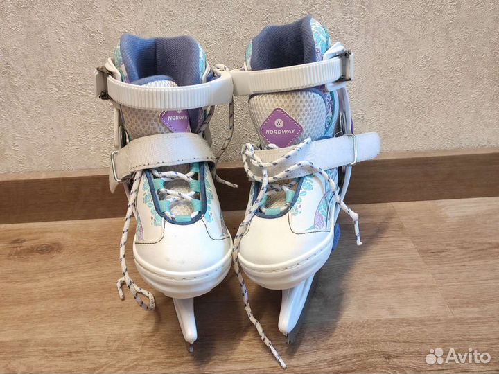 Коньки раздвижные детские Nordway р. 26-31