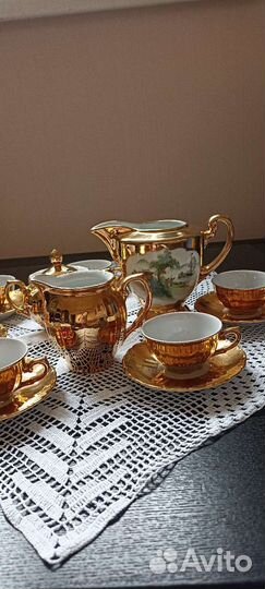 Старинный набор для специй+ кофейный сервиз