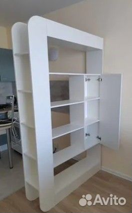 Зонирующая перегородка / Стеллаж Студия новая