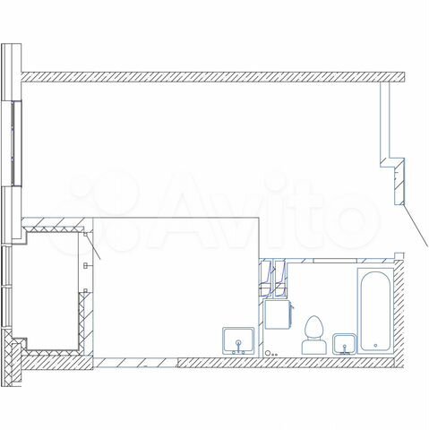 1-к. квартира, 42 м², 16/23 эт.