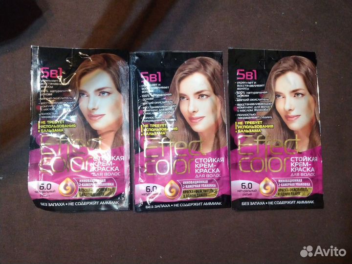 Краска натуральный русый