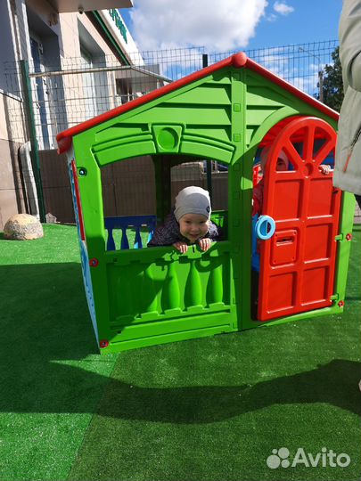 Детский игровой домик уличный пластиковый
