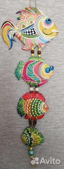 Изделие из глины/Рыбки из глины