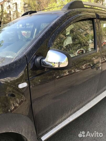Накладки зеркал Renault Sandero-2 new