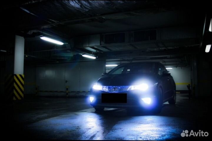 Би линзы Ксенон на Хонда Цивик