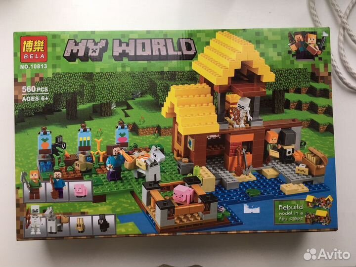 Лего Minecraft майнкрафт