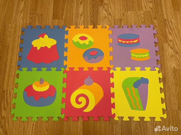 Пазл/коврик/мозайка детский