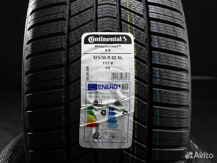 Continental WinterContact 8S 315/35 R22 и 275/40 R22 105V
