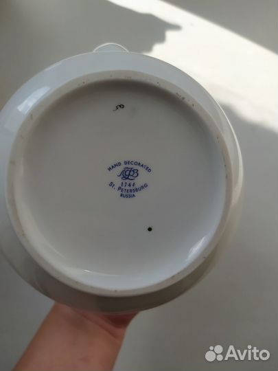 Чайник заварочный фарфоровый лфз