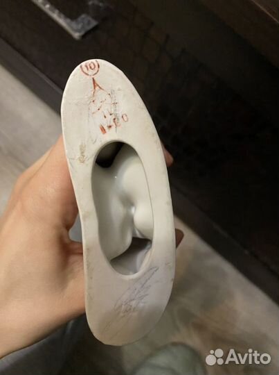 Статуэтка фарфор СССР Лань олень