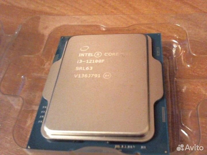 Процессор intel core i3 12100f. i5 12400f. Новый