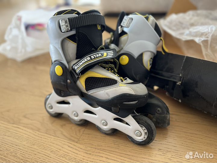 Ролики раздвижные 34-37