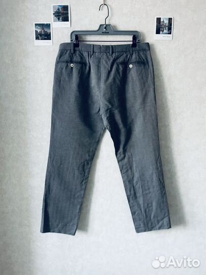 Льняные брюки massimo dutti