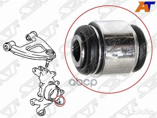 Сайлентблок плавающий задней цапфы toyota chase