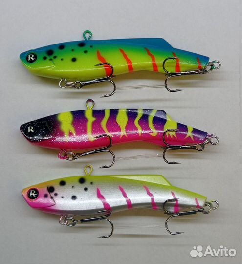 Вибы 3шт Madness Shiriten Vib 105мм 38гр на судака