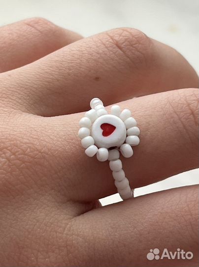 Колечки из бисера