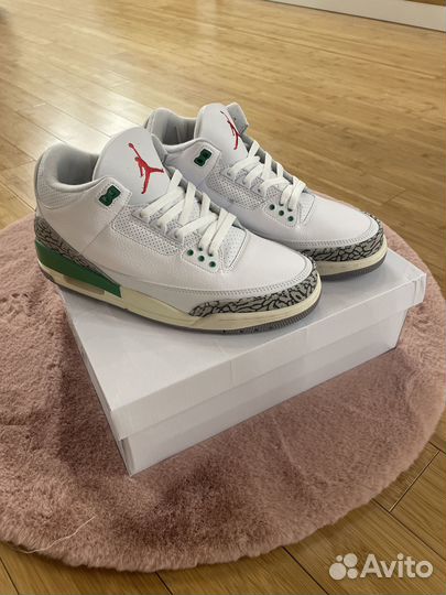 Nike air Jordan 3 lucky green