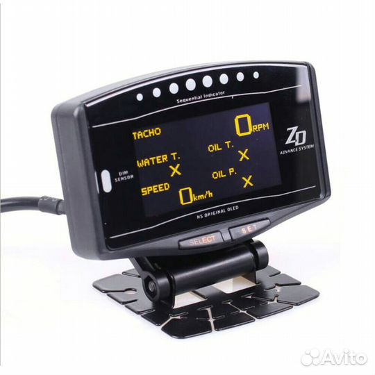 Датчик c сенсорами Defi style Advance ZD - 9 в 1
