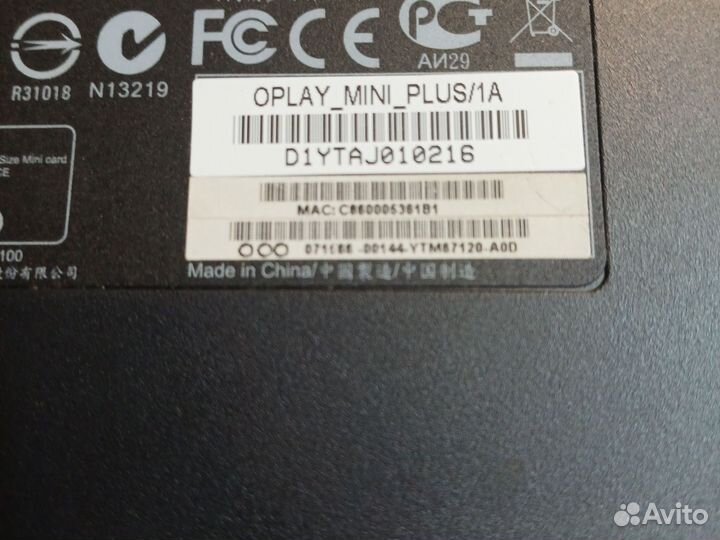 Медиаплеер asus Oplay mini