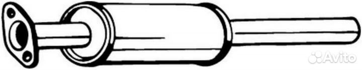 Глушитель передний