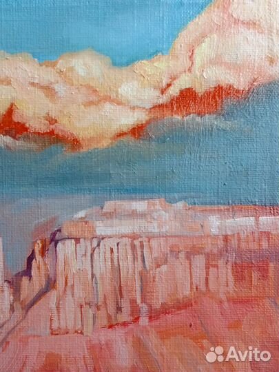 Картина Ковбоя маслом на холсте