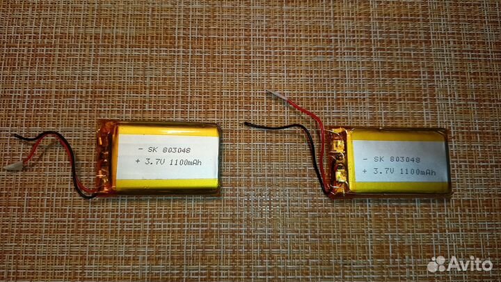 Аккумуляторы SK 803048 3,7V 1100mAh