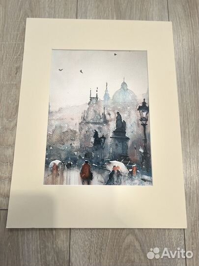 Картина акварель