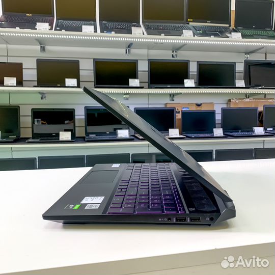 Игровой ноутбук HP I5/GTX1650/8RAM