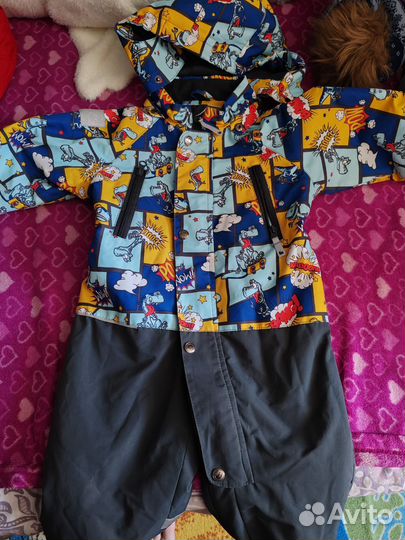 Комбинезон демисезонный 86